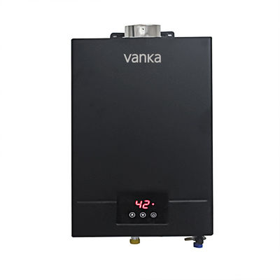 Digitale gaswaterverwarmer voor binnenruimte 12L waterverwarmer zonder tank