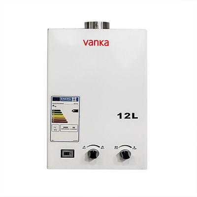 Digitaal instelbare temperatuur gedwongen uitlaatgas waterverwarmer Hoog rendement 12L - 24L