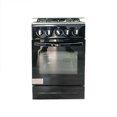Hoogwaardige elektrische multifunctionele verticale oven met 4 branders en bak voor keukens thuis