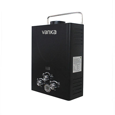 6L draagbare onmiddellijke gaswaterverwarmer voor caravans en campings