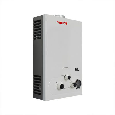 6L digitale gaswaterverwarmer draagbaar op aanvraag warmwatersysteem