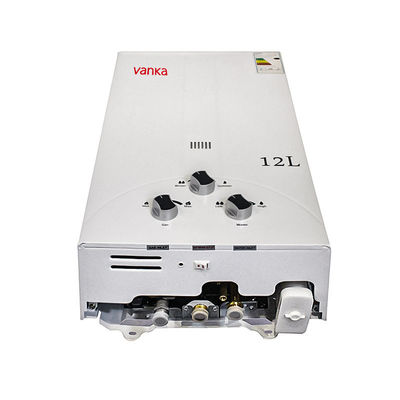 12L wandmontage tankloze gaswaterverwarming op aanvraag douchesysteem met 110V stroomtoevoer