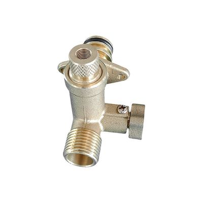 Corrosiebestendige koperen inlaatverbinding voor buitenwaterverwarmers