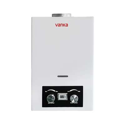 6L rookgas waterverwarmer thuis douche zonder tank