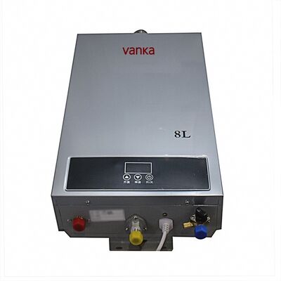 Draagbare 8L propangas geiser met thermostatische controlemantel