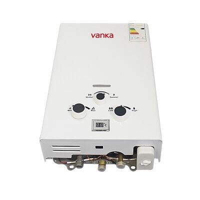 Wandmontage LPG Draagbare Rookgas Waterverwarmer Met Zuurstofvrij Koper Voor Huis Hotel Appartement En Commercieel Gebruik