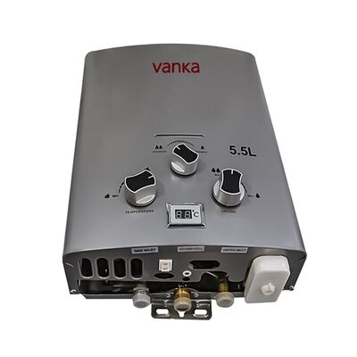 Draagbare buiten-camping tankloze propaan-waterverwarmer met lage drukstart, compact ontwerp, lichtgewicht, eenvoudige bediening