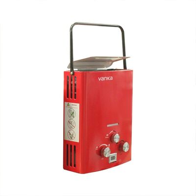 6L LPG draagbare waterverwarmer voor buitendouche voor avontuurlijke activiteiten