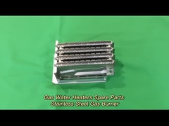 Metalen gasbranderbak 10 rijen Gasketel Stoomvuurketel Rij roestvrij ijzer