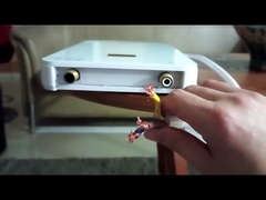 Mini waterverwarmer voor badkamer