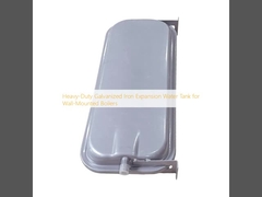 Zwaar uitgevoerde, gegalvaniseerde ijzeren expansievat voor wandketels