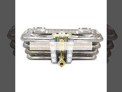 Verbrandingsaccessoires voor waterverwarming met 4-rijenbrander 150 mm-1800 mm